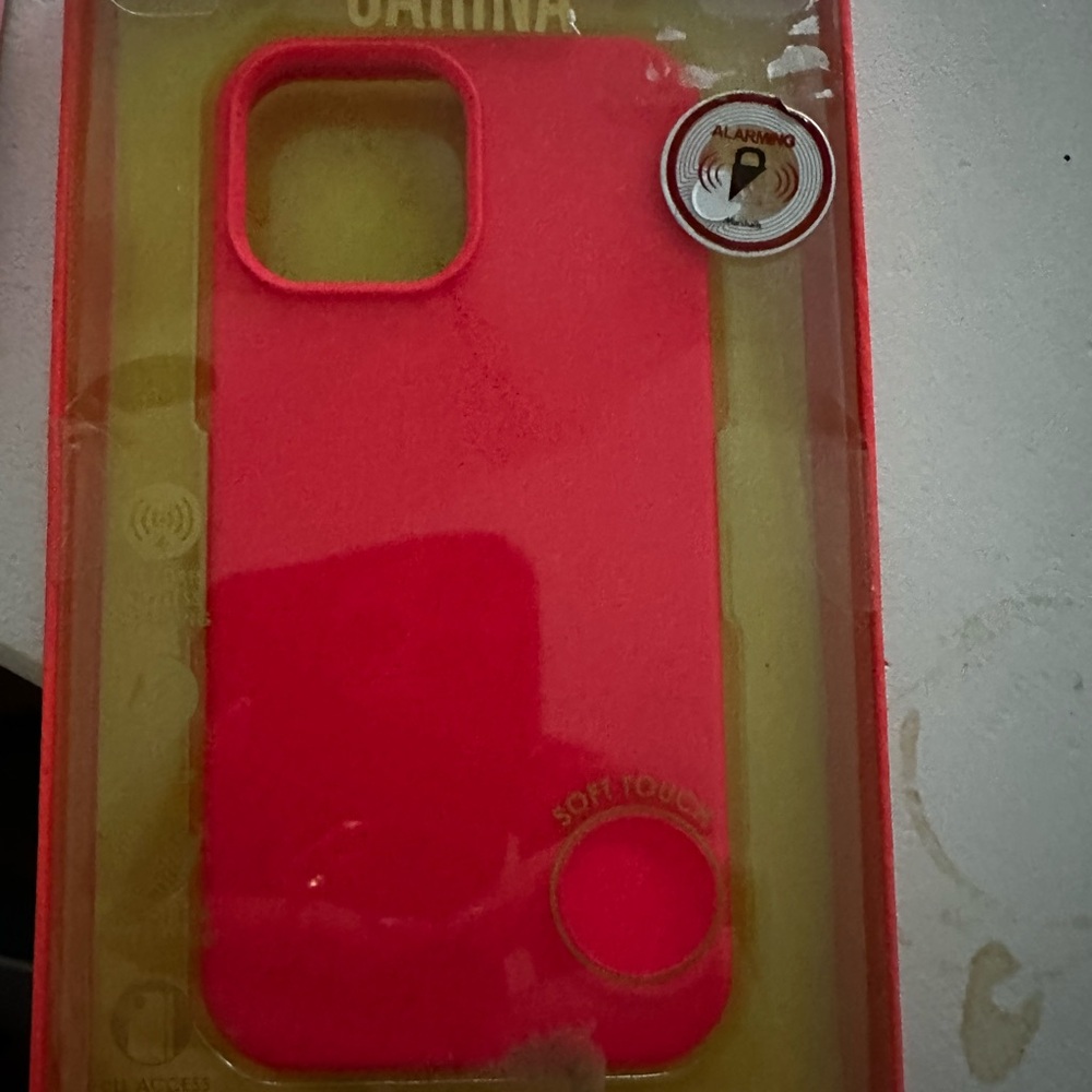Red Glossy iPhone Case with Sleek Design